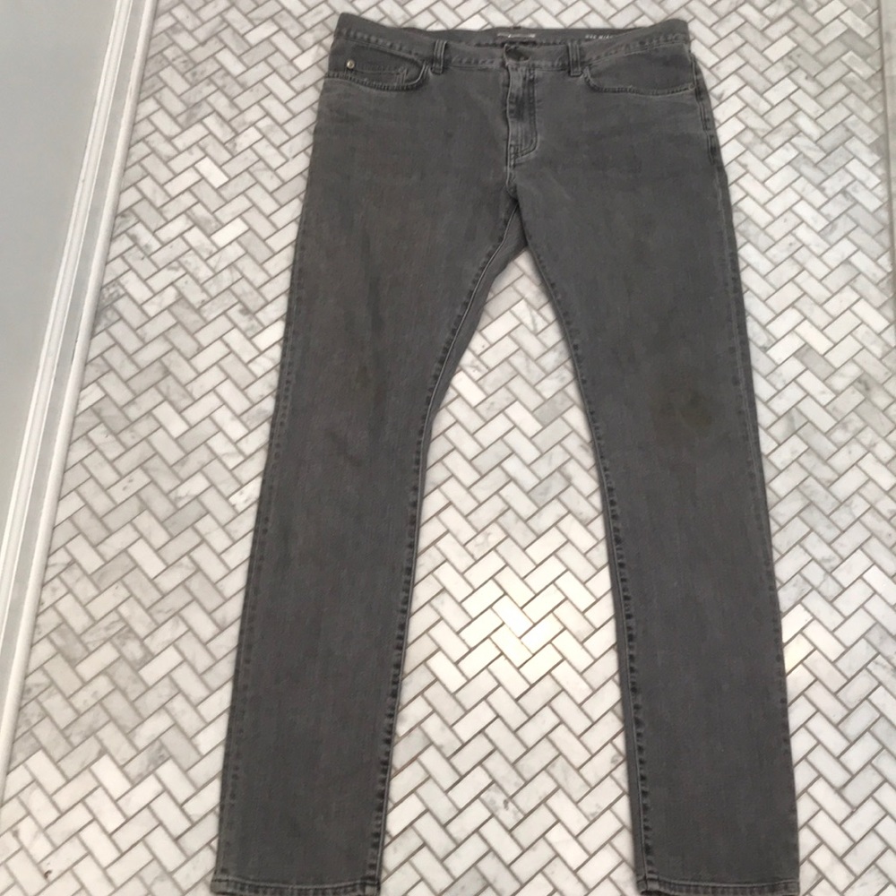 Men’s Saint Laurent D01 M/L-LW gray jeans